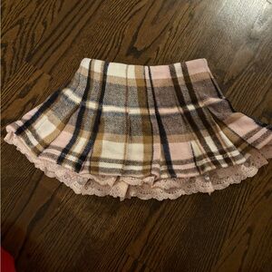 Katie J NYC size Small plaid skirt- worn once